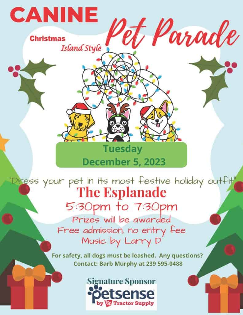 Lush Christmas Island Style Canine Pet Parade Moment Concept Lush Christmas Island Style Canine Pet Parade Moment Concept